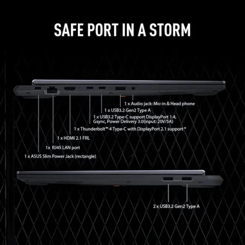 Laptop Asus TUF Gaming F16 FX608JHR - ES73 Core i7 14650HX | 16GB | 1TB SSD | RTX 5050 8GB | 16inch(1920x1080) FHD+ 165Hz - New 100% Fullbox